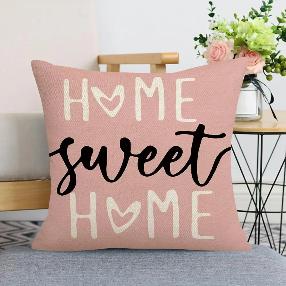 Pillow Cover Printed Pillowcase Decoration Geometric Pattern Wear Resistant Non-Fading Washable Luxury Sofa Cushion Cover