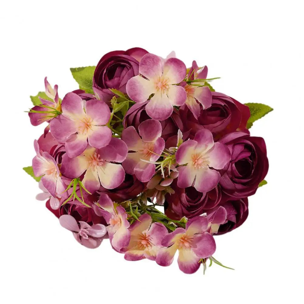 Artificial Flower Realistic Camellia Buds Fake Flower Wedding Simulation Flower Living Room Supply - Taci Dekor