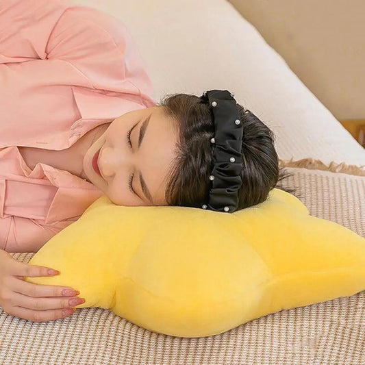 Star Pillow Cute Soft Fluffy Sleeping Throw Cushion Sofa Couch Bed Decoration Pentagram Shape PP Cotton Stuffed Toy Girlfriend - Taci Dekor